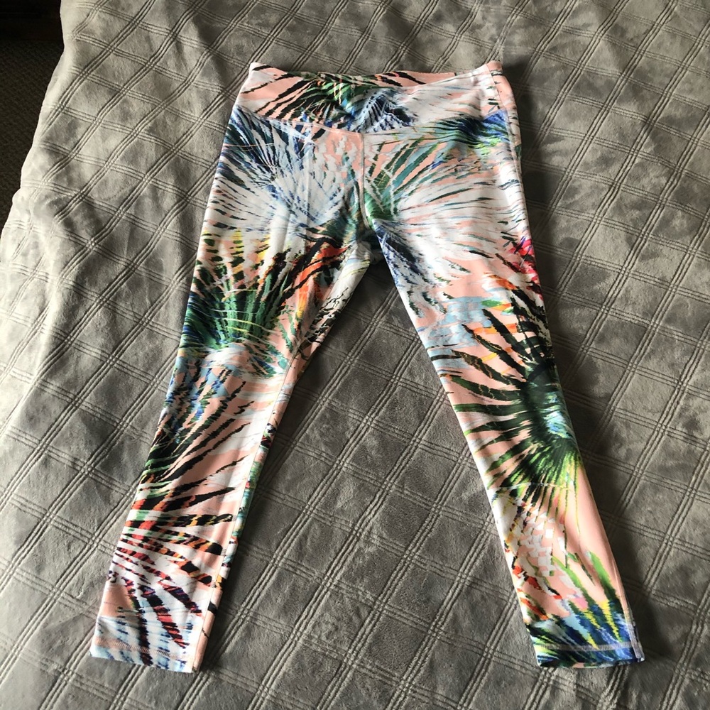 Mid-Rise Printed Pureluxe Capri - Marbella Print